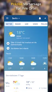 wetter.com Wetter & Regenradar