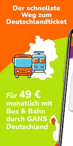 Deutschlandticket App