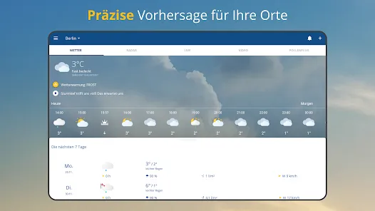 wetter.com Wetter & Regenradar