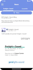 Prolight + Sound Navigator