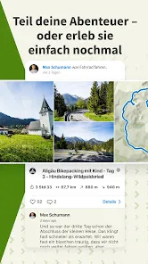 komoot - Wandern und Radfahren