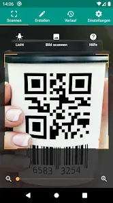 QR & Barcode Scanner (Deutsch)