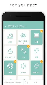 PackPoint旅行用パッキングリスト