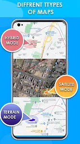 運転ルートを地図で表示