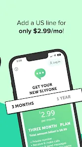 SLYFONE Virtual Mobile Number