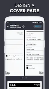 IFAX  - 携帯電話からファックス送信