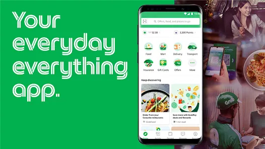 Grab - Taxi & Food Delivery