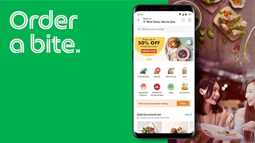 Grab - Taxi & Food Delivery