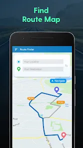 GPS Navigation, Map Directions