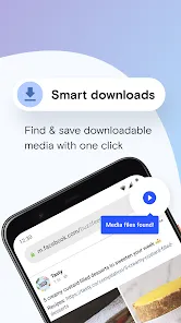 Opera Mini beta Web ブラウザ