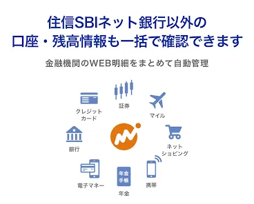 マネーフォワード for 住信SBIネット銀行