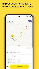 Yandex Go — taxi and delivery