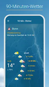 Wetter Online mit Polleninfos