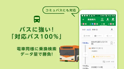 乗換ナビタイム - 電車・バス時刻表、路線図、乗換案内