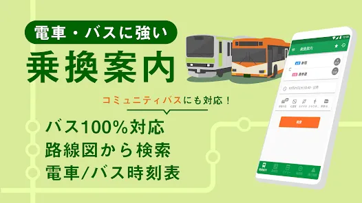 乗換ナビタイム - 電車・バス時刻表、路線図、乗換案内