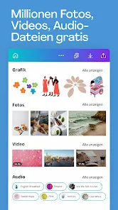 Canva: Design, Foto u Video